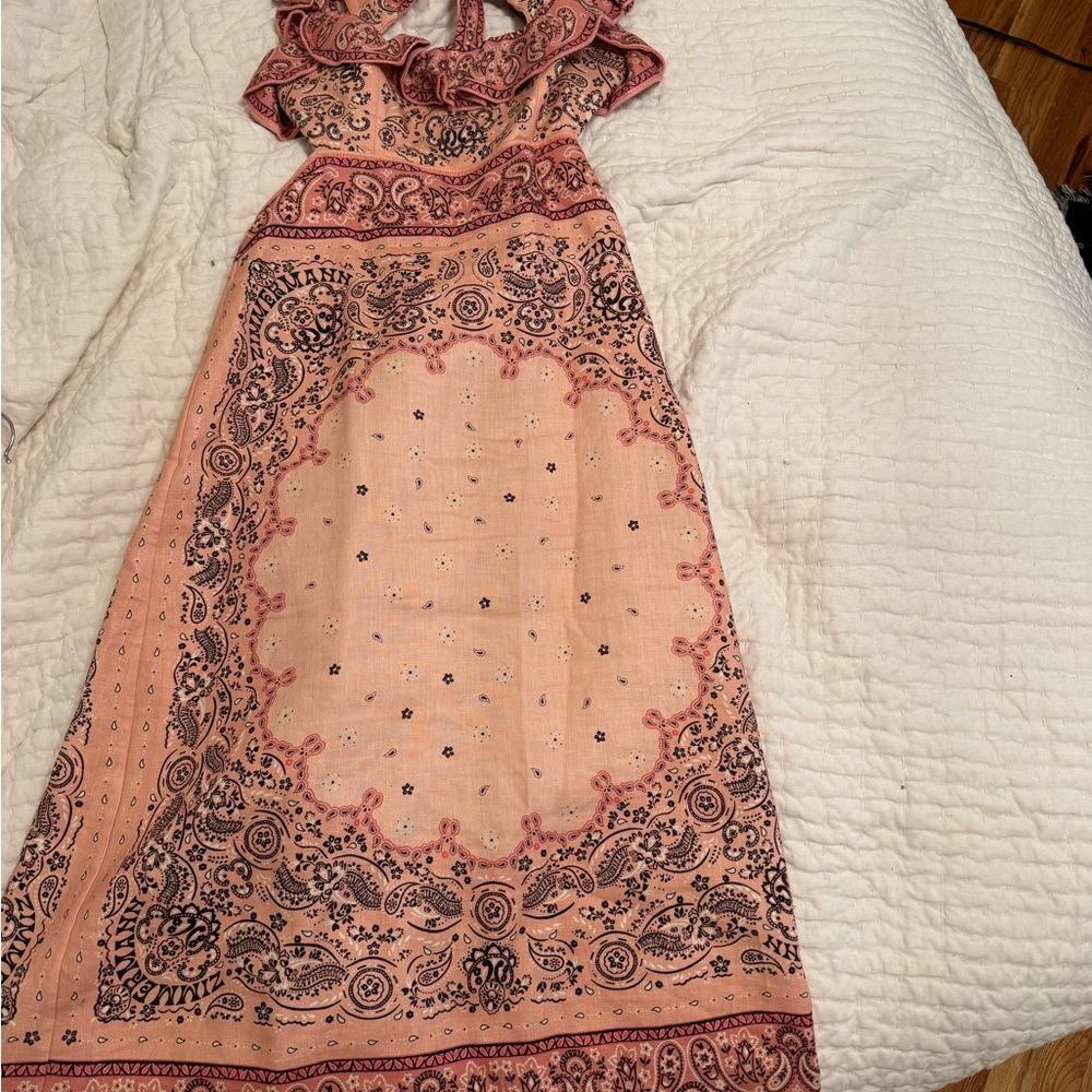 Zimmermann matchmaker midi dress NWT